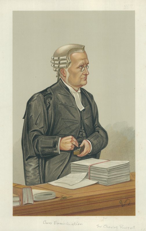 Sir Charles Russell af English School