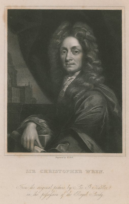 Sir Christopher Wren af English School