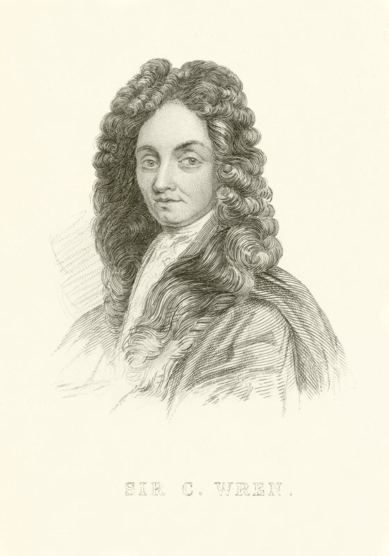 Sir Christopher Wren af English School