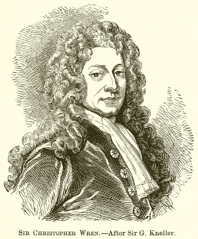 Sir Christopher Wren af English School
