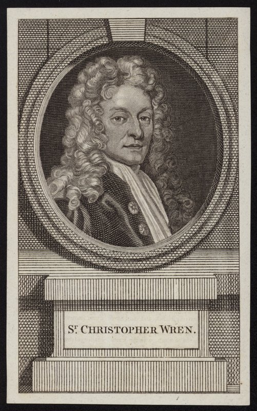 Sir Christopher Wren af English School