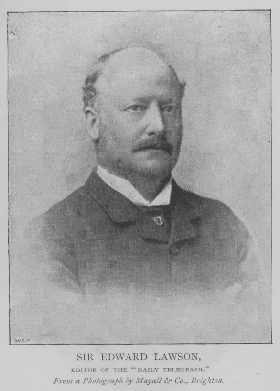 Sir Edward Lawson, redaktør af "Daily Telegraph" (gravering) af English School