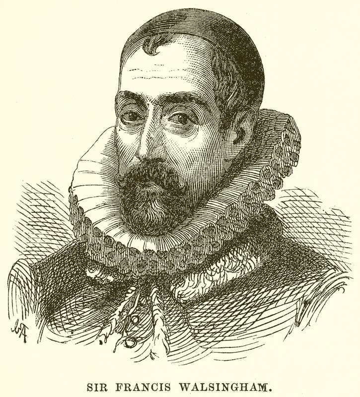 Sir Francis Walsingham af English School