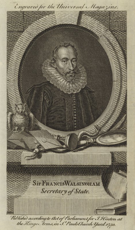 Sir Francis Walsingham, udenrigsminister af English School
