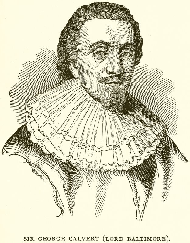 Sir George Calvert (Lord Baltimore) af English School
