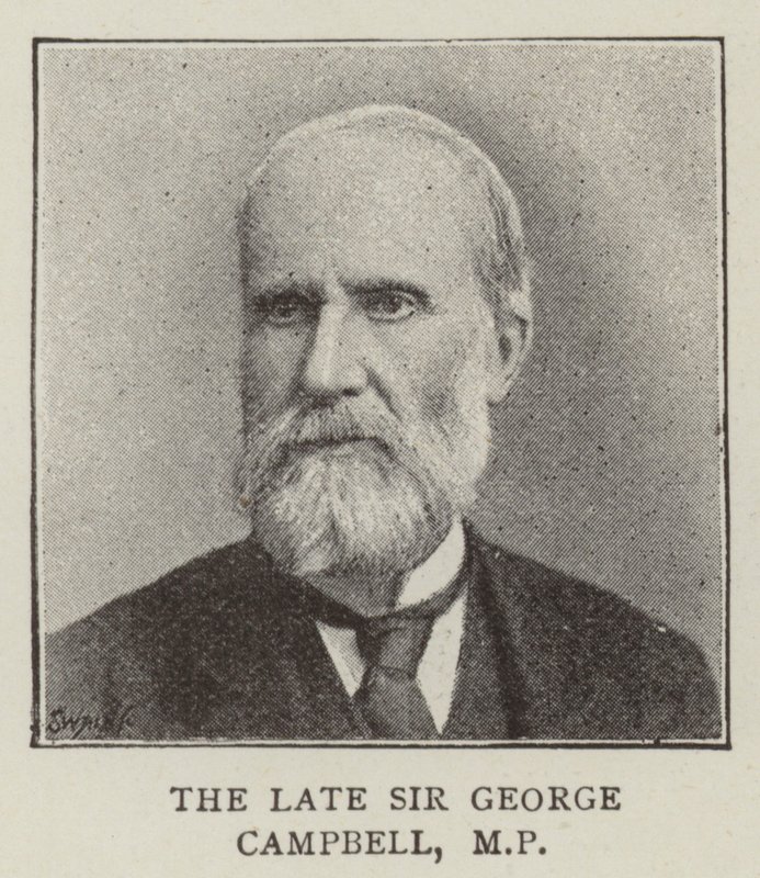 Sir George Campbell (gravering) af English School