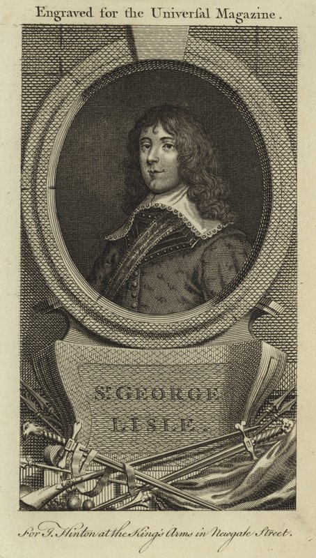 Sir George Lisle af English School