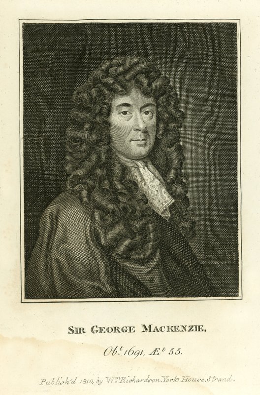 Sir George Mackenzie af English School
