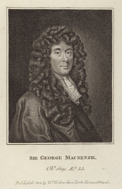 Sir George Mackenzie af English School