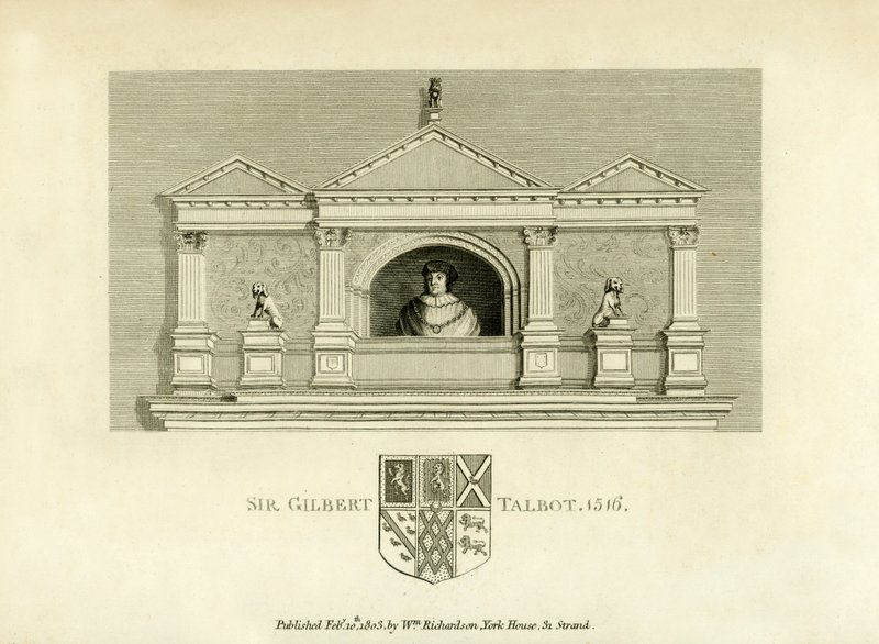 Sir Gilbert Talbot af English School