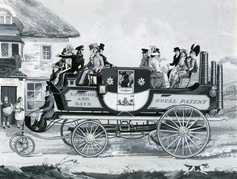 Sir Goldsworthy Gurneys anden passagertransporterende dampvogn af English School
