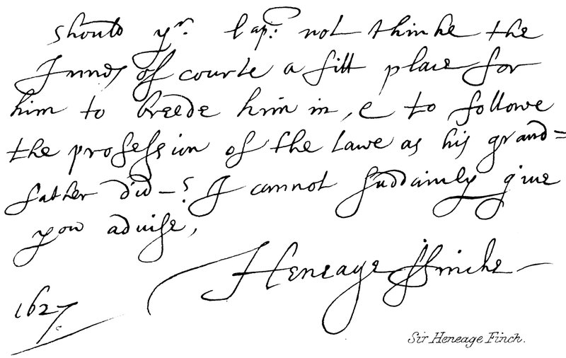 Sir Heneage Finch af English School