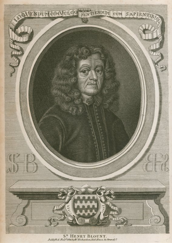 Sir Henry Blount af English School
