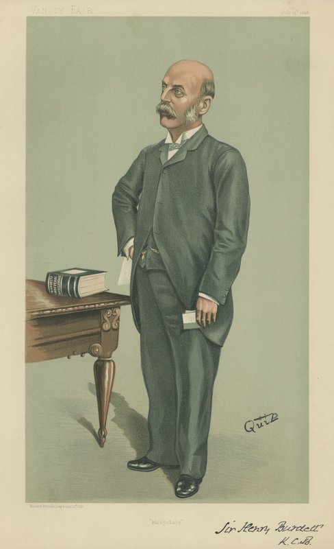 Sir Henry Charles Burdett af English School