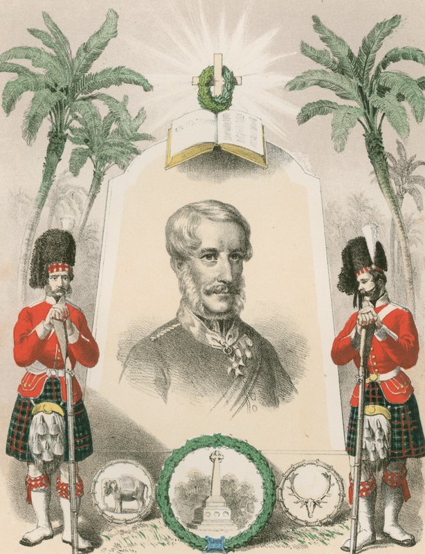 Sir Henry Havelock. Den otteoghalvfjerdsindstyvende, eller "Ross-Shire Buffs af English School