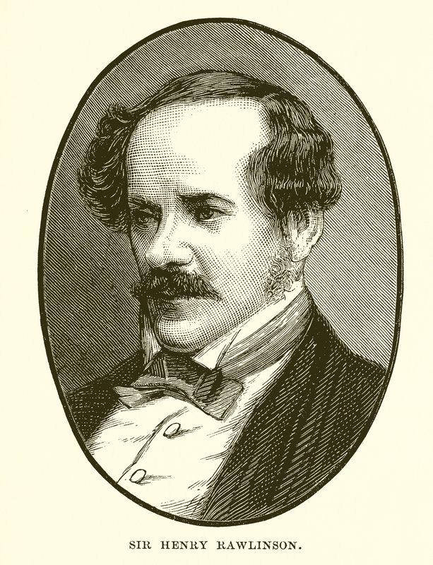 Sir Henry Rawlinson af English School