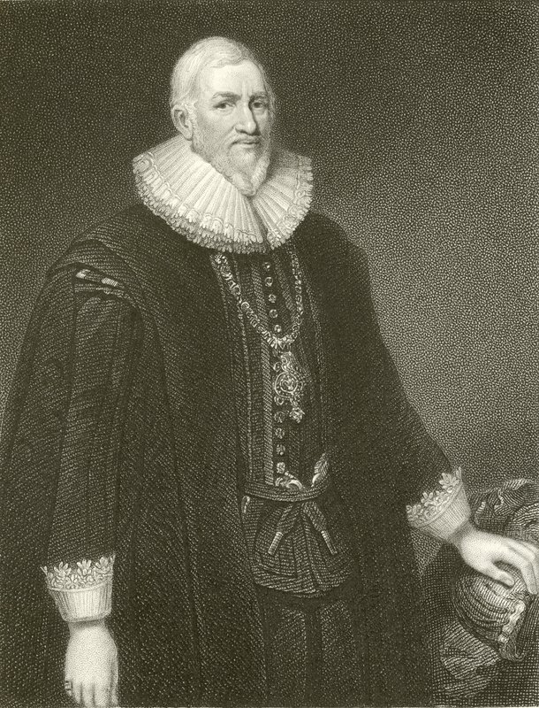 Sir Hugh Middleton af English School