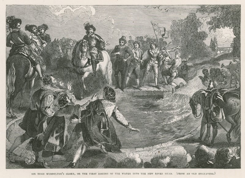 Sir Hugh Myddeltons herlighed, eller den første udgivelse af vandet i New River Head af English School