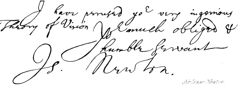 Sir Isaac Newton af English School