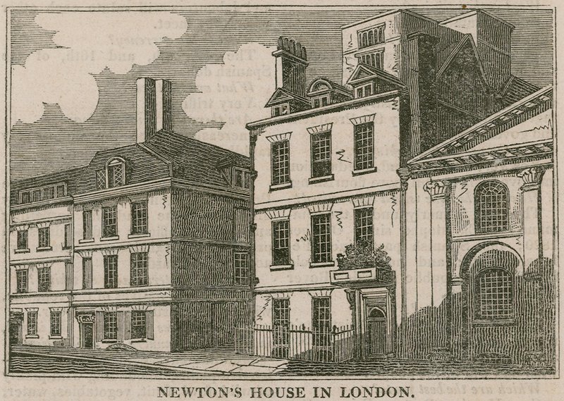 Sir Isaac Newtons House, St Martins Street, Leicester Square London af English School