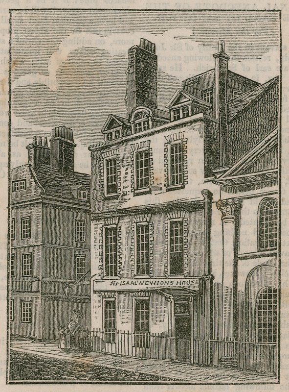 Sir Isaac Newtons House, St Martins Street, Leicester Square London af English School