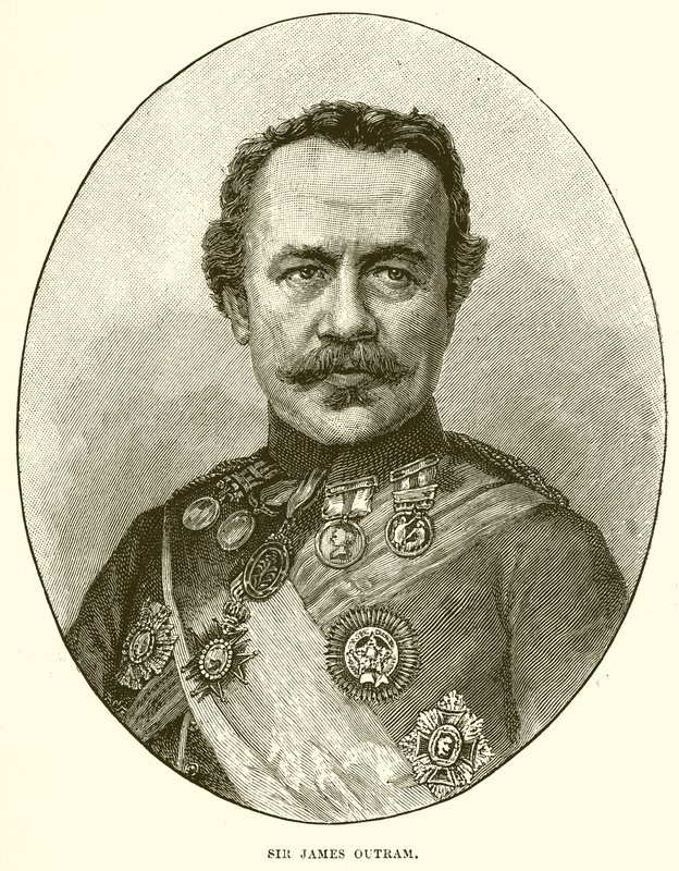 Sir James Outram af English School