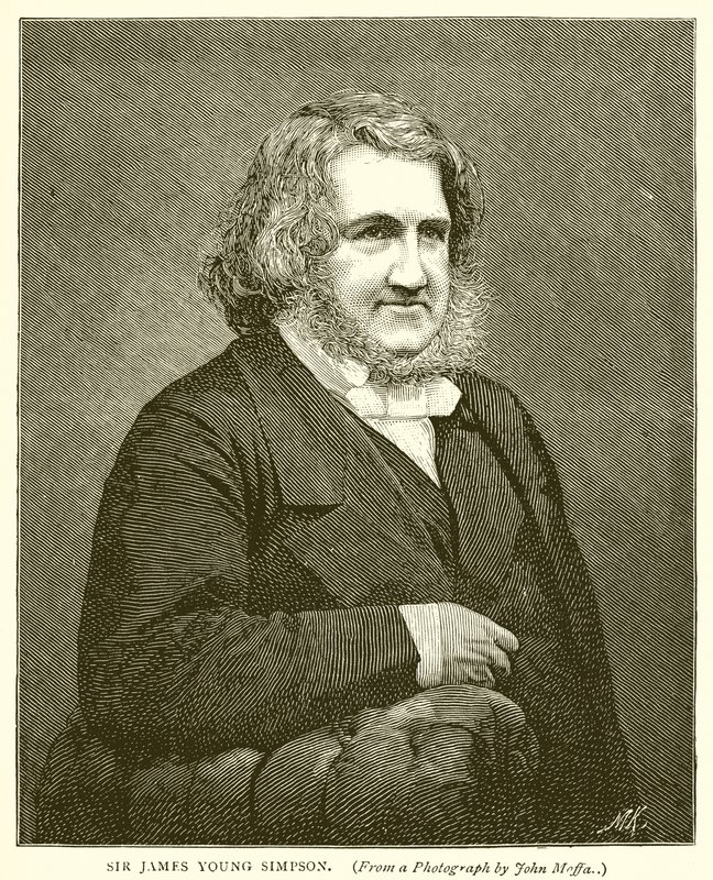 Sir James Young Simpson af English School
