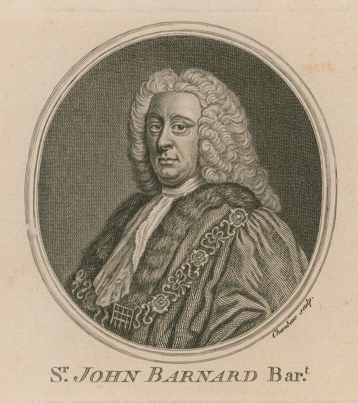 Sir John Barnard, overborgmester i London af English School