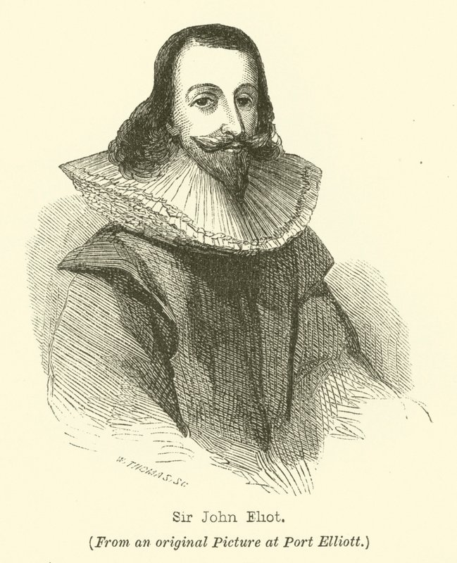 Sir John Eliot (kobberstik) af English School