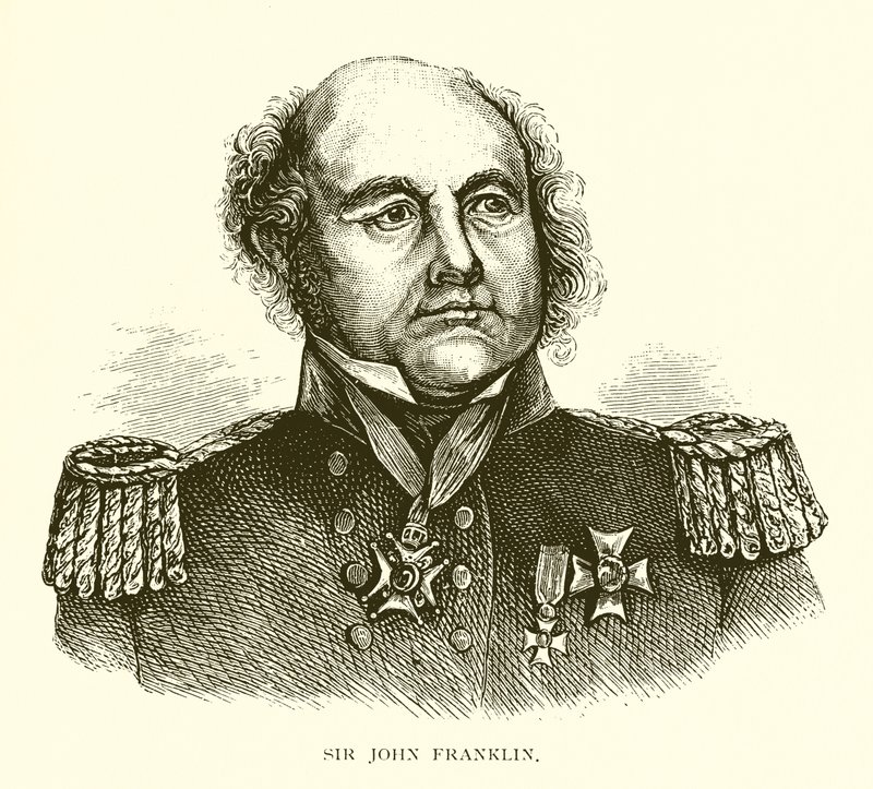 Sir John Franklin af English School
