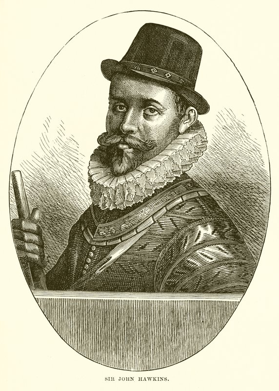 Sir John Hawkins af English School