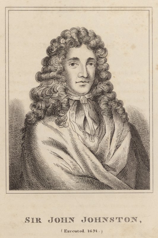 Sir John Johnston, henrettet 1691 af English School