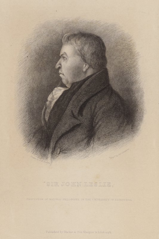 Sir John Leslie af English School