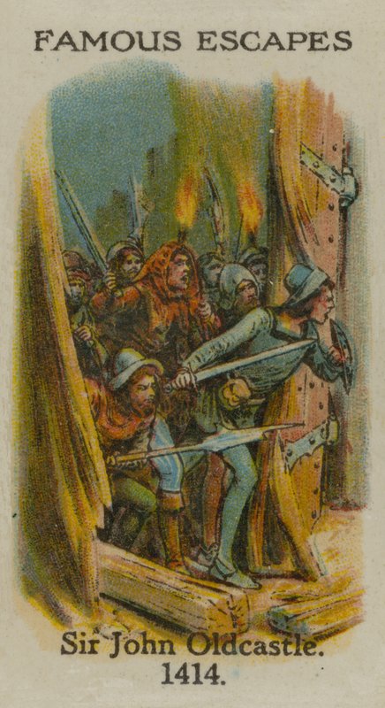 Sir John Oldcastle, 1414 af English School