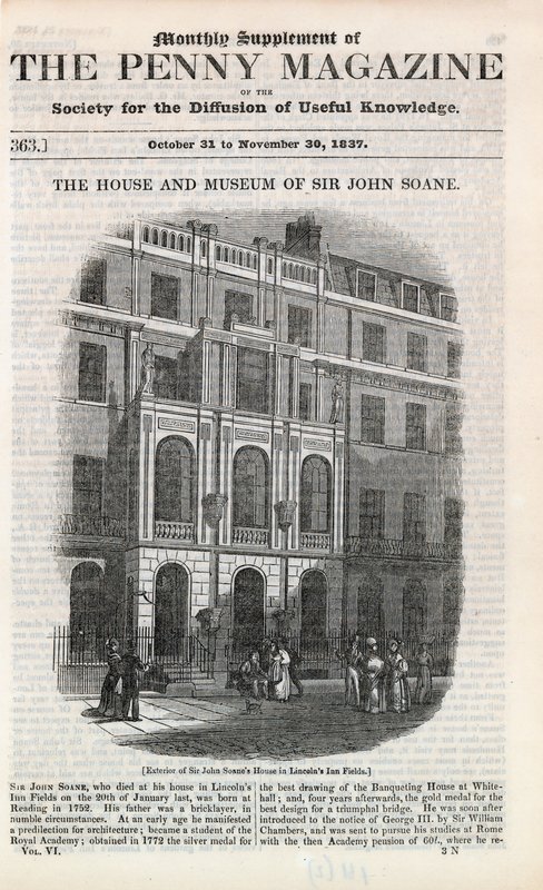 Sir John Soane Museum af English School