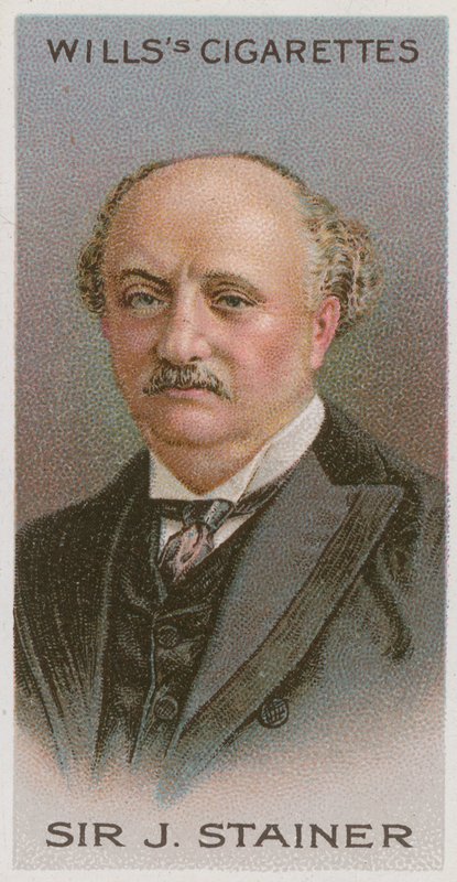 Sir John Stainer af English School