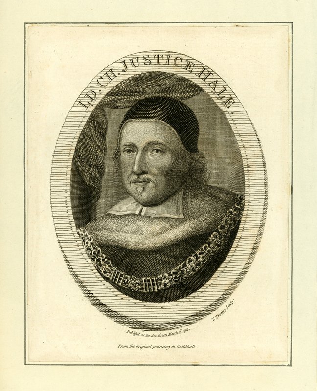 Sir Matthew Hale af English School