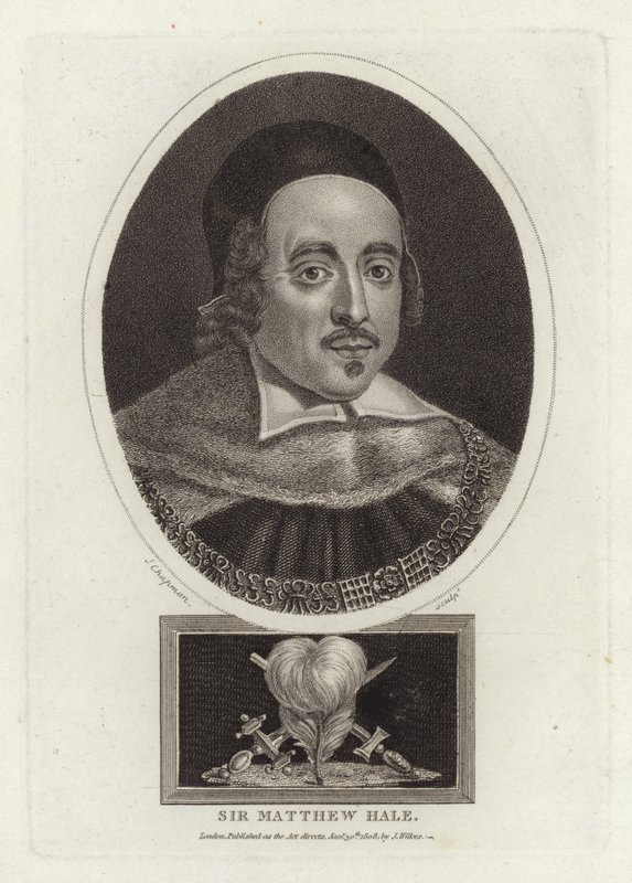 Sir Matthew Hale af English School