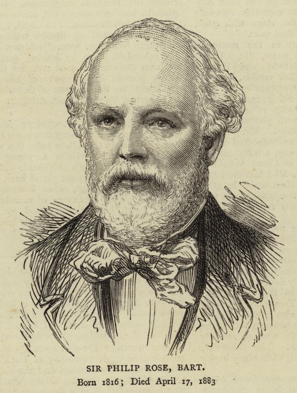 Sir Philip Rose, Baronet af English School