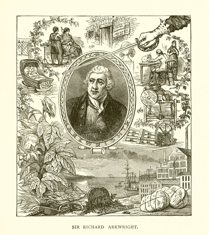 Sir Richard Arkwright af English School