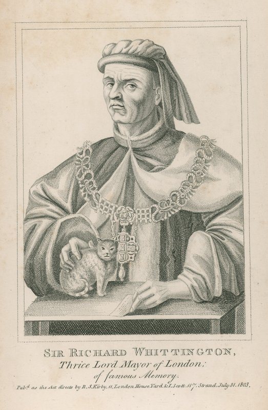 Sir Richard Whittington, tre gange overborgmester i London af English School