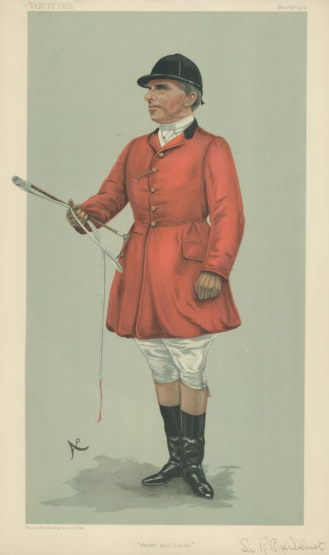 Sir Robert Rodney Wilmot, Berks and Bucks, 5. november 1903, Vanity Fair tegnefilm af English School