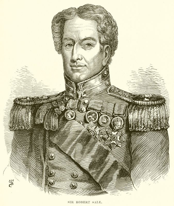 Sir Robert Sale af English School