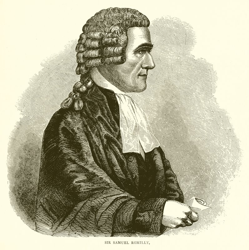 Sir Samuel Romilly af English School