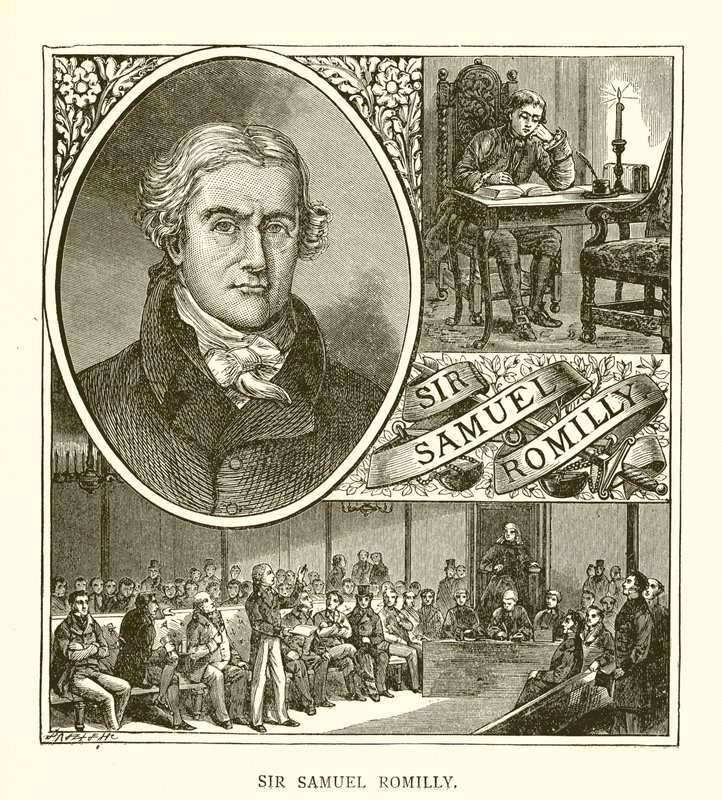 Sir Samuel Romilly af English School