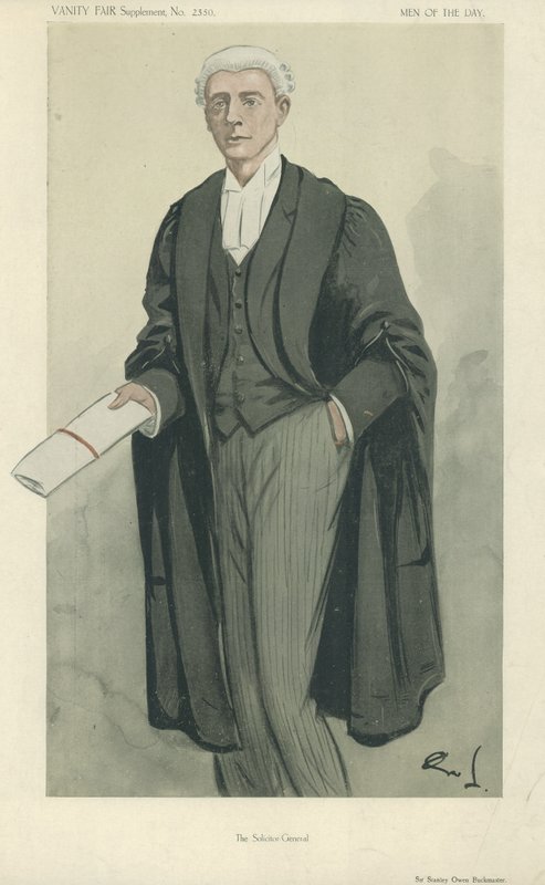 Sir Stanley Owen Buckmaster af English School