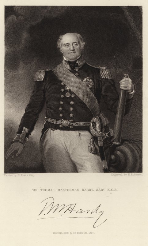 Sir Thomas-Masterman Hardy af English School