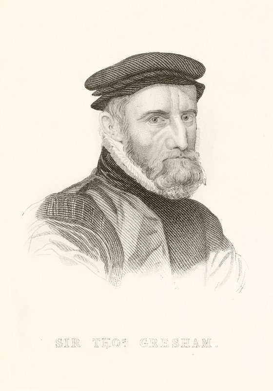 Sir Thomas Gresham af English School