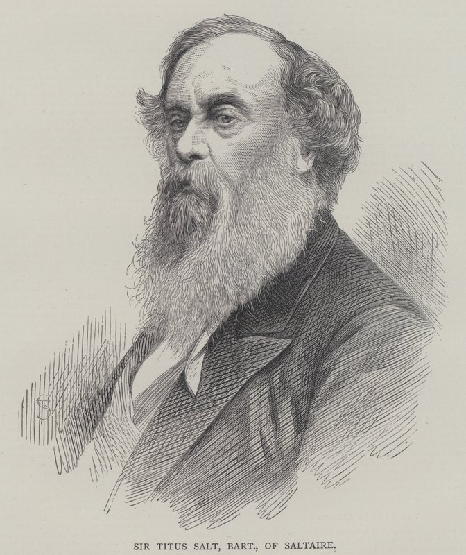 Sir Titus Salt, baronet af Saltaire af English School