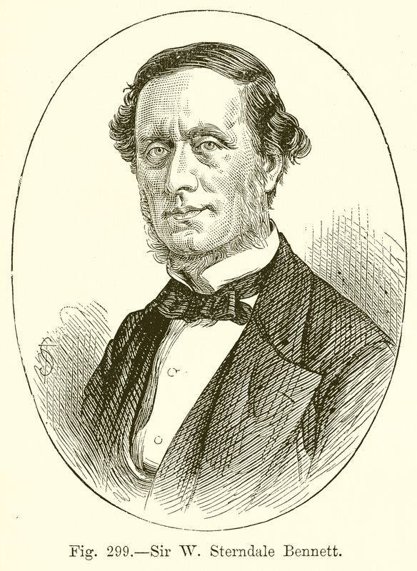 Sir W. Sterndale Bennett af English School